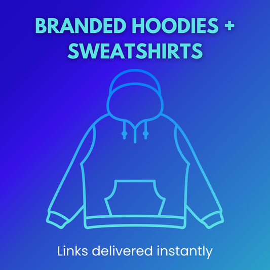 Branded hoodies and sweatshirt links